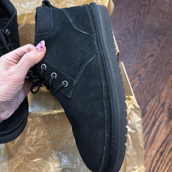 Koolaburra by Ugg W Advay lace up ankle boots - black size 39/8 - Picture 7 of 15